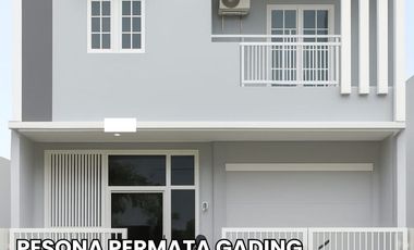 Dijual BU Rumah Sudah Renov di Pesona Permata Gading Sidoarjo