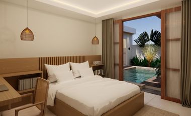 Di jual villa cluster di ungasan dekat pantai melasti