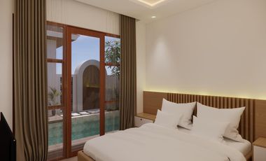 Di jual villa cluster di ungasan dekat pantai melasti