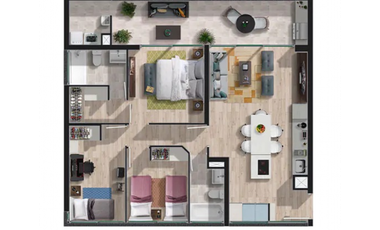 EXCELENTE DEPTO NUEVOS 3D+2B, LA FLORIDA