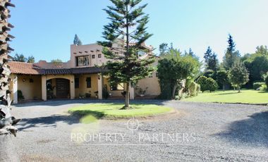 ARRIENDO-- casa en parcela en Calera de Tango (incluye jardinero)