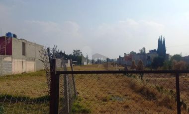 Terreno habitacional en renta en San Andrés, Texcoco, México