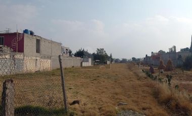 Terreno habitacional en renta en San Andrés, Texcoco, México