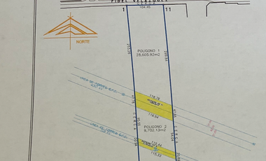 Terreno industrial en venta en carretera Monterrey-Monclova