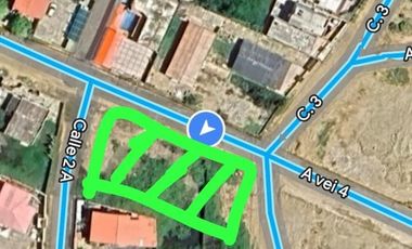 VENTA DE TERRENO DE 800m2 COSTA DE ORO SALINAS ECUADOR