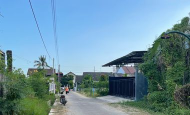 Tanah pekarangan 500m dr pakuwon mall jogja. tanah view sawah