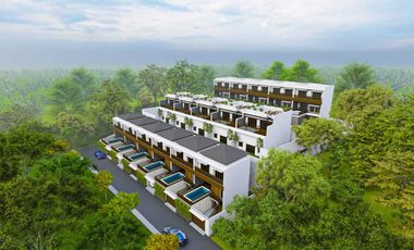 Villa Minimalis Ocean View Laut Ada Rooftop Lokasi di Jimbaran Bali