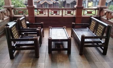 Villa Kayu Luas 490 Di Green Apple