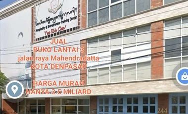 Ruko lt 3 MURAH, jln raya Mahendradatta dkt Balimed hospital Denpasar