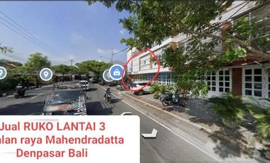 Ruko lt 3 MURAH, jln raya Mahendradatta dkt Balimed hospital Denpasar