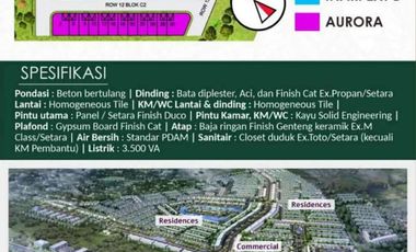 Aurora no Cantik C6/20,26,28 CitraLand