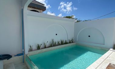 Ready New Villa bergaya Mediteranian ala Santorini di Cluster Elit