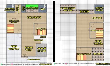 rumah 2lt mewah di jl.bahari cindaialus