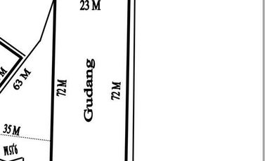 Dijual gudang dekat pelabuhan baru