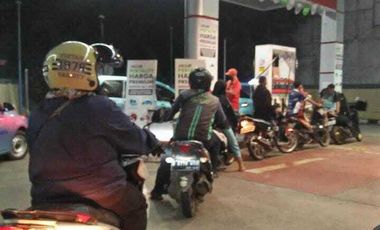 SPBU aktif,  SHM + Ijin SPBU 25 ton/hari Pondok Aren Tangsel CL 524