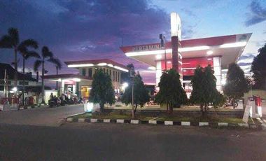 SPBU aktif,  SHM + Ijin SPBU 25 ton/hari Pondok Aren Tangsel CL 524