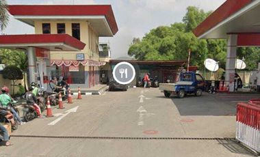 SPBU aktif,  SHM + Ijin SPBU 25 ton/hari Pondok Aren Tangsel CL 524