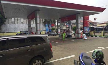 SPBU aktif,  SHM + Ijin SPBU 25 ton/hari Pondok Aren Tangsel CL 524