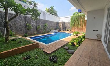 Rumah 2 lt Semi Furnished SHM Bukit Hijau Pondok Indah Jak Sel CL 526i