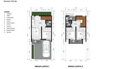 rumah 2 lantai di Kota Bogor harganya cuma 500 jutaan