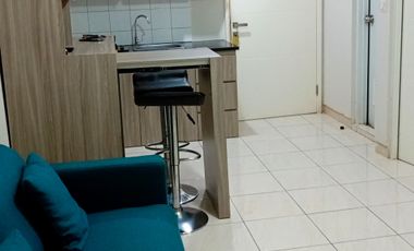 Apartemen 2 br full furnish view danau di springlake bekasi