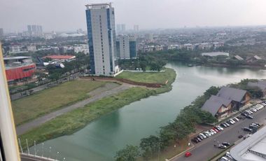 Apartemen 2 br full furnish view danau di springlake bekasi