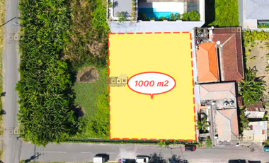 Prime Land for Sale, JL Dewi Sri Nakula, Legian Bali