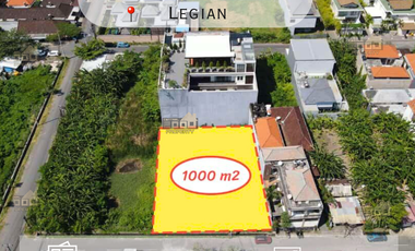 Prime Land for Sale, JL Dewi Sri Nakula, Legian Bali