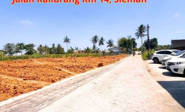 Tanah Jogja Area Kampus UII, View Sawah dan Merapi