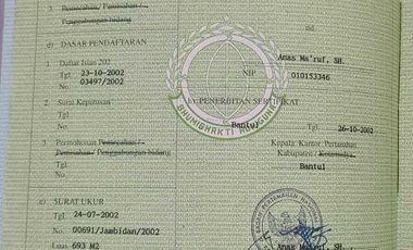 BU TANAH PEKARANGAN DI BANGUNTAPAN COCOK HUNIAN, KOST, GUDANG DLL