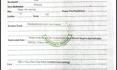 Dijual Tanah Prospektif Lokasi Premium Dekat Banyak Kampus Area Kota