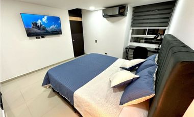 Renta Apartamento Amoblado ciudad jardín-sur de cali