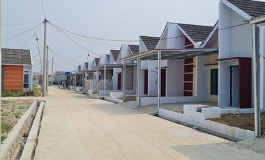 Rumah subsidi modern siap huni
