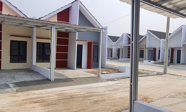 Rumah subsidi modern siap huni