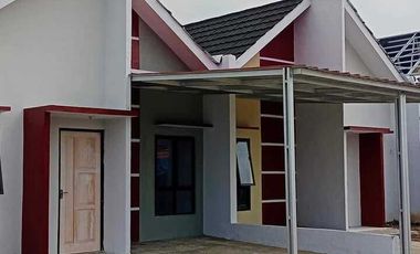 Rumah subsidi modern siap huni