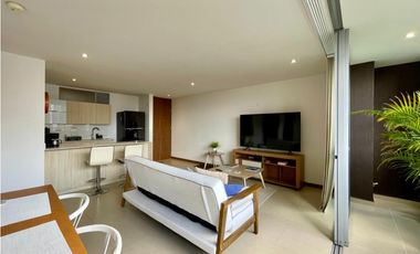 Apartaestudio moderno para renta amoblada en el Poblado