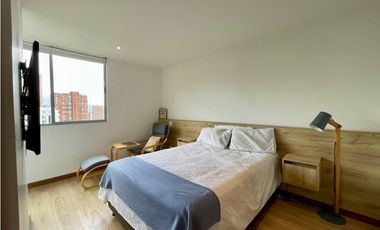 Apartaestudio moderno para renta amoblada en el Poblado