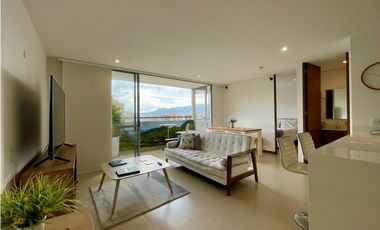 Apartaestudio moderno para renta amoblada en el Poblado