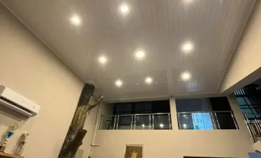 Dijual rumah 1.2 M mewah semifurnished LT 128 LB140 di galaxy depan taman