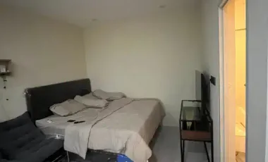 Dijual rumah 1.2 M mewah semifurnished LT 128 LB140 di galaxy depan taman