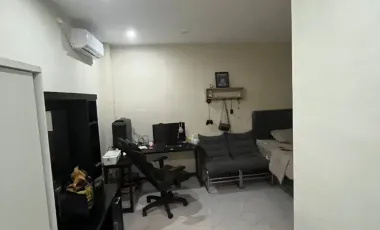 Dijual rumah 1.2 M mewah semifurnished LT 128 LB140 di galaxy depan taman