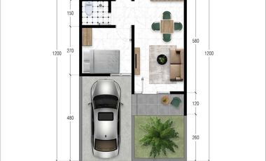 rumah mewah harga murah, model skaninav