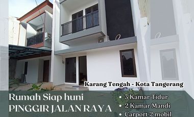 Rumah Dijual Cluster Karang Tengah Nego Strategis KPR