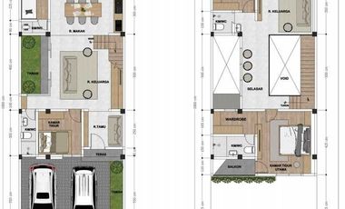 Jual Cepat Rumah Mewah Brand New Taman Villa Meruya Jakarta Barat
