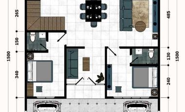 Miliki Rumah Mewah 2 Lantai Di Cluster Green Hill Citra Garden, SDA
