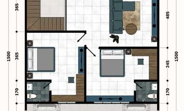 Miliki Rumah Mewah 2 Lantai Di Cluster Green Hill Citra Garden, SDA