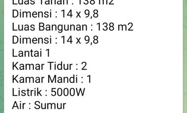 Rumah apik nyaman  di Gurah Kediri