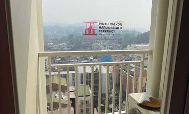 Apartemen 2 BR Lantai 15 Di Parahyangan Residence  Dekat Kampus