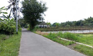 Tanah strategis murah dekat Suciati Sleman