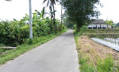 Tanah strategis murah dekat Suciati Sleman